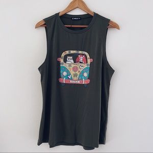 ❤️NWOT Sheilay Peace Graphic Tank